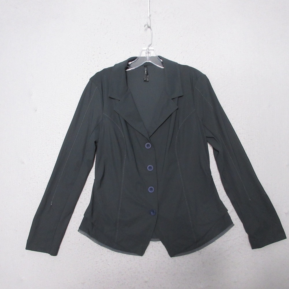 Porto San Fransisco Jacket Gray Quiet Luxury Comfort Lagenlook Minimalist Travel